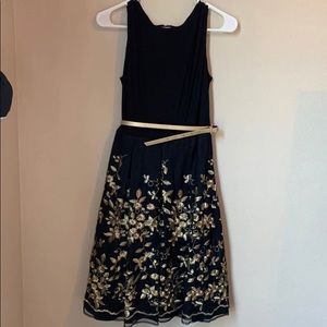 Black and Gold dress